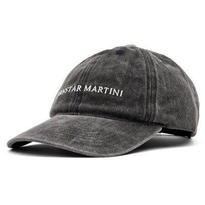 Kappe - Gårda Pornstar Martini Washed Cap (dunkelgrau)