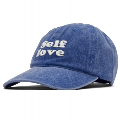 Kappe - Gårda Self Love Washed Cap (hellblau)