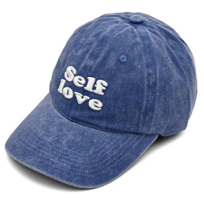 Kappe - Gårda Self Love Washed Cap (hellblau)
