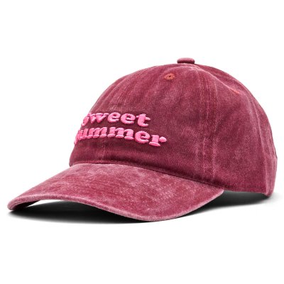 Kappe - Gårda Sweet Summer Washed Cap (rot)