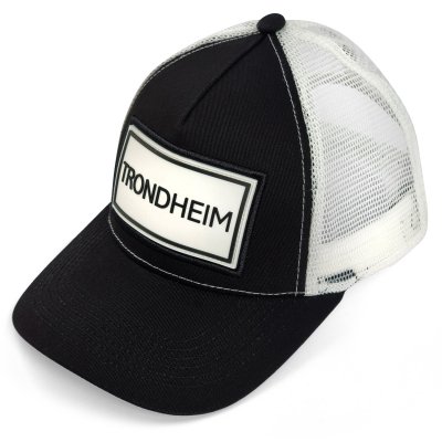 Kappe - Gårda Trucker Trondheim (schwarz/weiß)