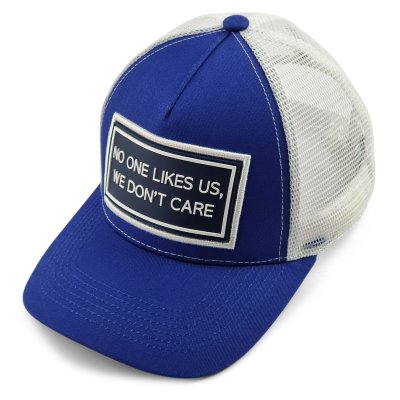 Kappe - Gårda Trucker We Don't Care (blau/weiss)