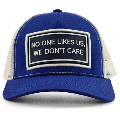 Kappe - Gårda Trucker We Don't Care (blau/weiss)