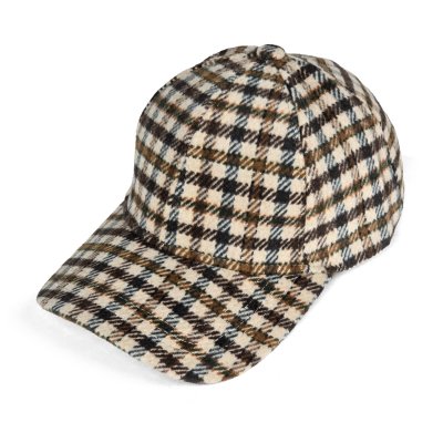 Kappe - Gårda Varel Checkered Cap (beige)