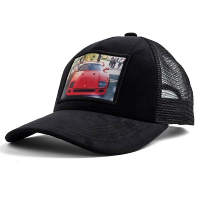 Caps - Gårda Velvet Trucker Classic Cars 7 (schwarz)