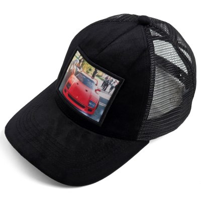 Caps - Gårda Velvet Trucker Classic Cars 7 (schwarz)