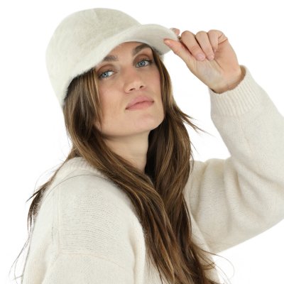 Kappe - Gårda Audenarde Angora Cap (weiß)