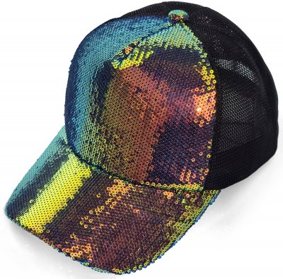 Kappe - Gårda Sequin Trucker (multi)