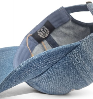 Kappe - Gårda Denim Baseball Cap (blau)