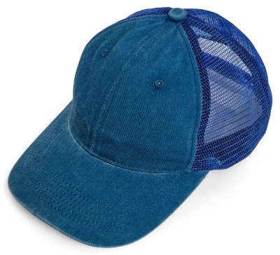 Caps - Gårda Finley Washed Trucker (blau)