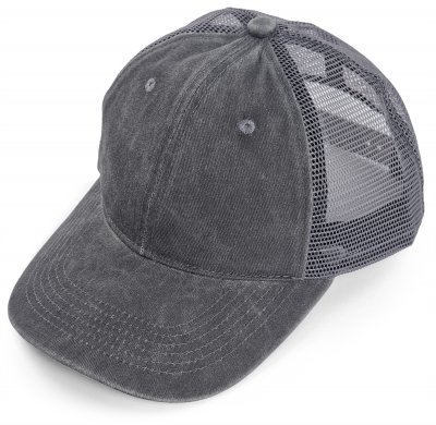 Caps - Gårda Finley Washed Trucker (grau)