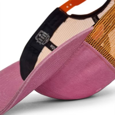 Caps - Gårda Finley Washed Trucker (rosa/orange)