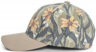 Kappe - Gårda Flowers Baseball (grün/beige)