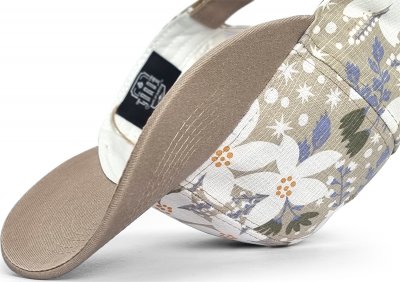 Kappe - Gårda Flowers Baseball (weiß/beige)