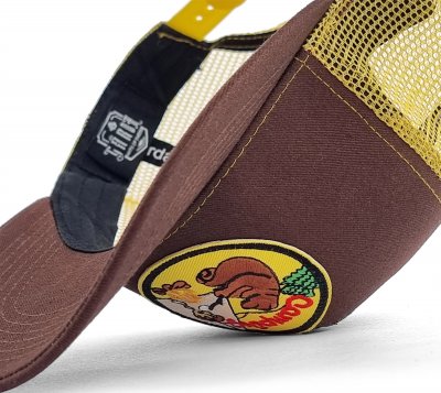 Kappe - Gårda Trucker Camping Bear (braun)