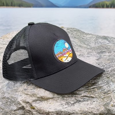 Kappe - Gårda Trucker Desert Cliffs (schwarz)