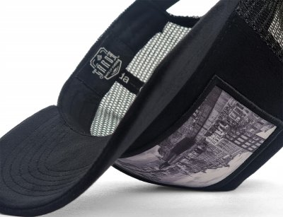 Caps - Gårda Velvet Trucker Amsterdam (schwarz)