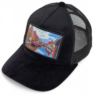 Caps - Gårda Velvet Trucker Amsterdam (schwarz/mehrfarbig)