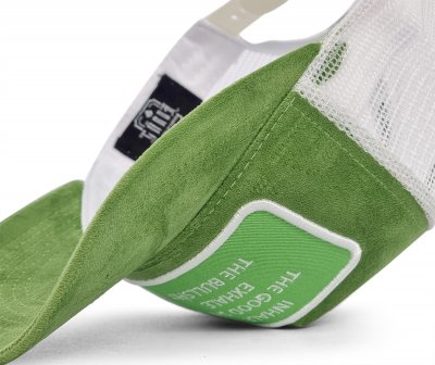 Kappe - Gårda Velvet Trucker Inhale (grün)