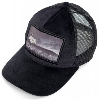 Caps - Gårda Velvet Trucker Las Vegas (schwarz)