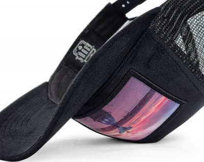 Caps - Gårda Velvet Trucker Liverpool (schwarz)