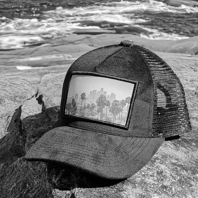 Caps - Gårda Velvet Trucker Los Angeles (schwarz)