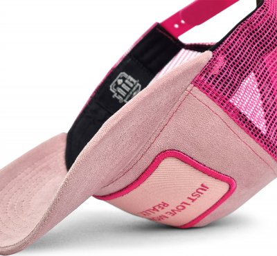 Kappe - Gårda Velvet Trucker Mondays (rosa)