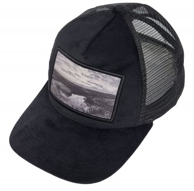 Caps - Gårda Velvet Trucker Norrland (schwarz)