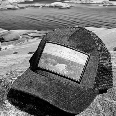 Caps - Gårda Velvet Trucker Norrland (schwarz)