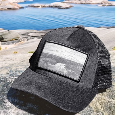 Caps - Gårda Velvet Trucker Norrland (schwarz)