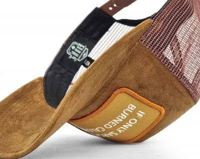 Kappe - Gårda Velvet Trucker Sarcasm (braun)