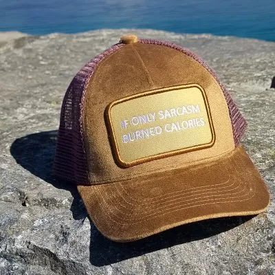 Kappe - Gårda Velvet Trucker Sarcasm (braun)