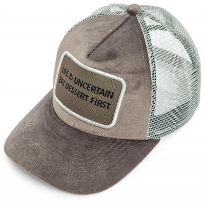 Kappe - Gårda Velvet Trucker Uncertain (grau)