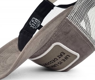 Kappe - Gårda Velvet Trucker Uncertain (grau)