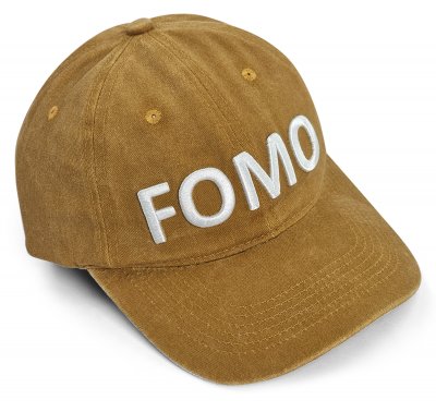 Kappe - Gårda Fomo Washed Cap (gelb)