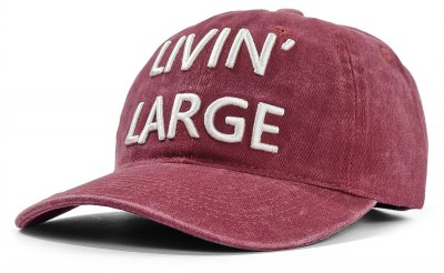Kappe - Gårda Livin Large Washed Cap (rot)