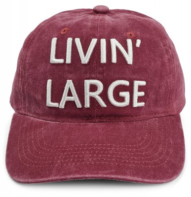 Kappe - Gårda Livin Large Washed Cap (rot)