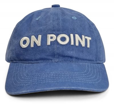 Kappe - Gårda On Point Washed Cap (blau)