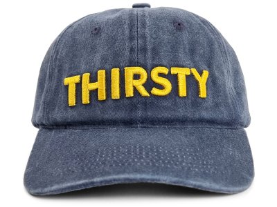 Kappe - Gårda Thirsty Washed Cap (blau)