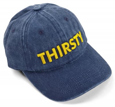 Kappe - Gårda Thirsty Washed Cap (blau)