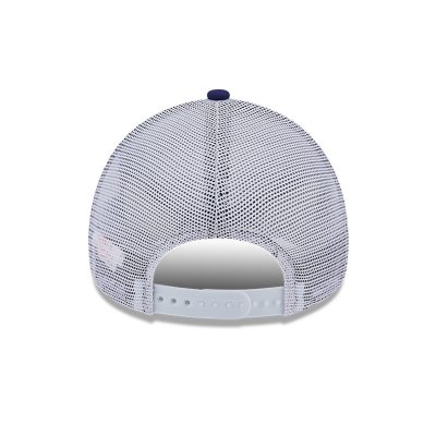 Caps - New Era Los Angeles Dodgers A-Frame Trucker Cap (blau)