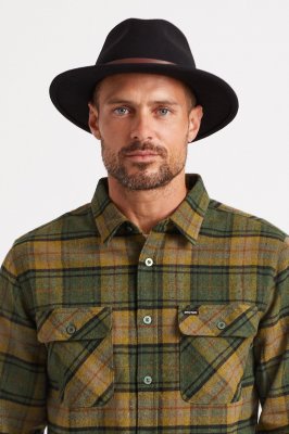 Hüte - Brixton Messer Fedora Wool (schwarz)