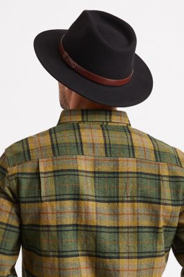 Hüte - Brixton Messer Fedora Wool (schwarz)