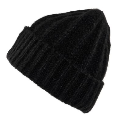 Mützen - Gårda Adelboden Merino Mix Beanie (schwarz)