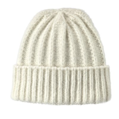 Mützen - Gårda Adelboden Merino Mix Beanie (weiß)