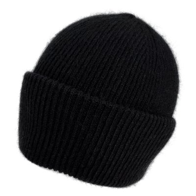 Mützen - Gårda Angora Beanie (schwarz)