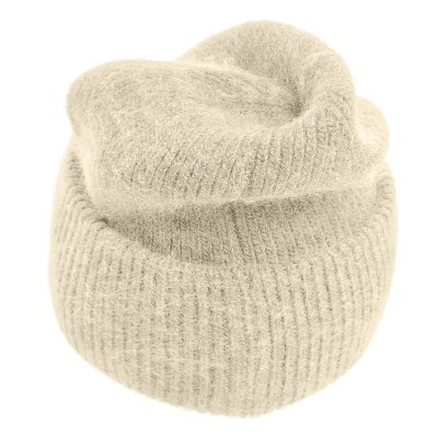 Mützen - Gårda Angora Beanie (creme)