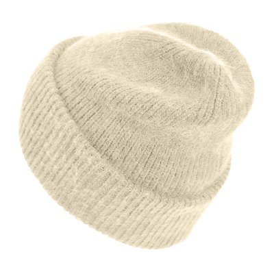 Mützen - Gårda Angora Beanie (creme)