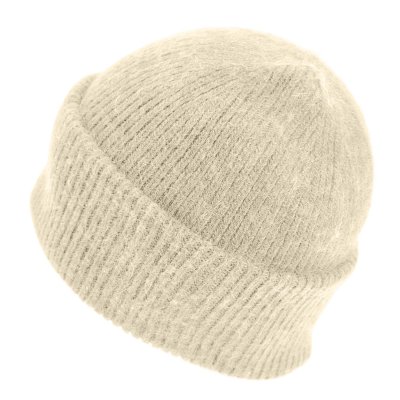 Mützen - Gårda Angora Beanie (creme)