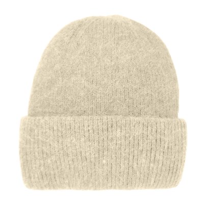 Mützen - Gårda Angora Beanie (creme)